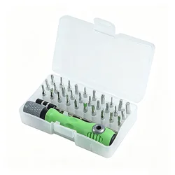 Bits Mini Repair Tool for Phone Watch PC 32 in 1 Multifunctional Screwdriver Set with 30 PCS Torx Phillips Magnetic Screw Driver