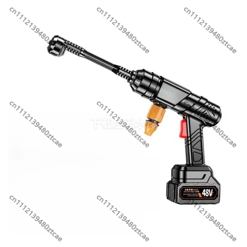 2025 New Cordless Pressure Washer 20V Lithium Battery Brushless Motor High Power Portable Water Gun  Car Home Driveway Cleaning