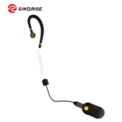 Mini Walkie Talkie inalámbrico con gancho para la oreja, radio bidireccional, auricular en miniatura, colgante para la oreja, bar, hotel, salón de belleza, 1 unidad