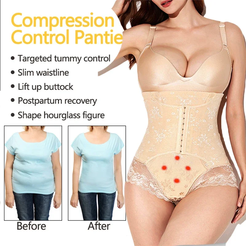 GUUDIA Body Shaper Panties Shaper Waist Shapers Tummy Control Panty Slimming Shapewear Waist Trainer Body Shapers Panties Slim