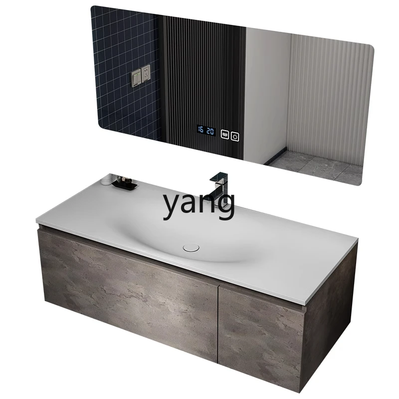 

lmm bathroom cabinet combination hand wash basin mirror cabinet toilet washstand washbasin bathroom
