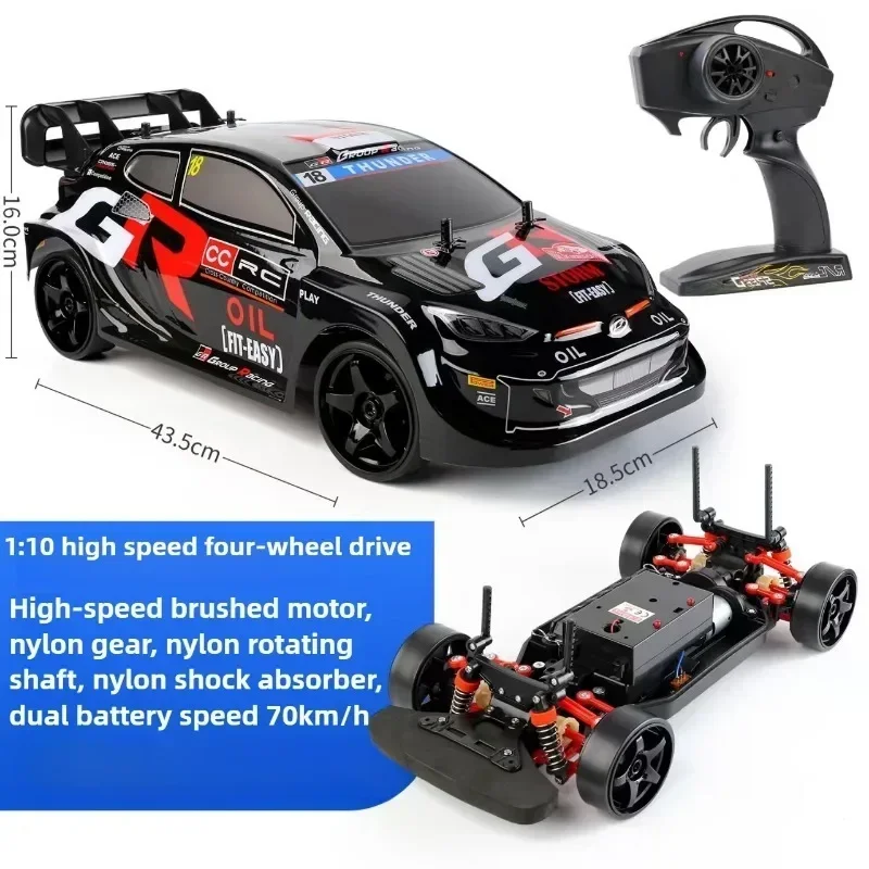 45 ซม.ขนาดใหญ่Rc Driftรถ,70 กม./ชม.ความเร็วสูง 4WD Off-Road RCรถยนต์สําหรับผู้ใหญ่,1:10 รีโมทคอนโทรลรถของเล่น,ของเล่นเด็ก,ของขวัญตลก