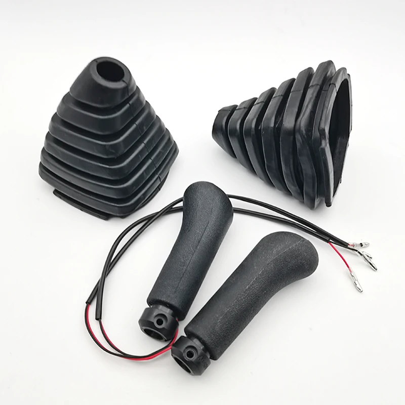 For CATERPILLAR CAT E200B/320B/C/D Joystick handle Operating handle excavator accessories,Dust cover and handle