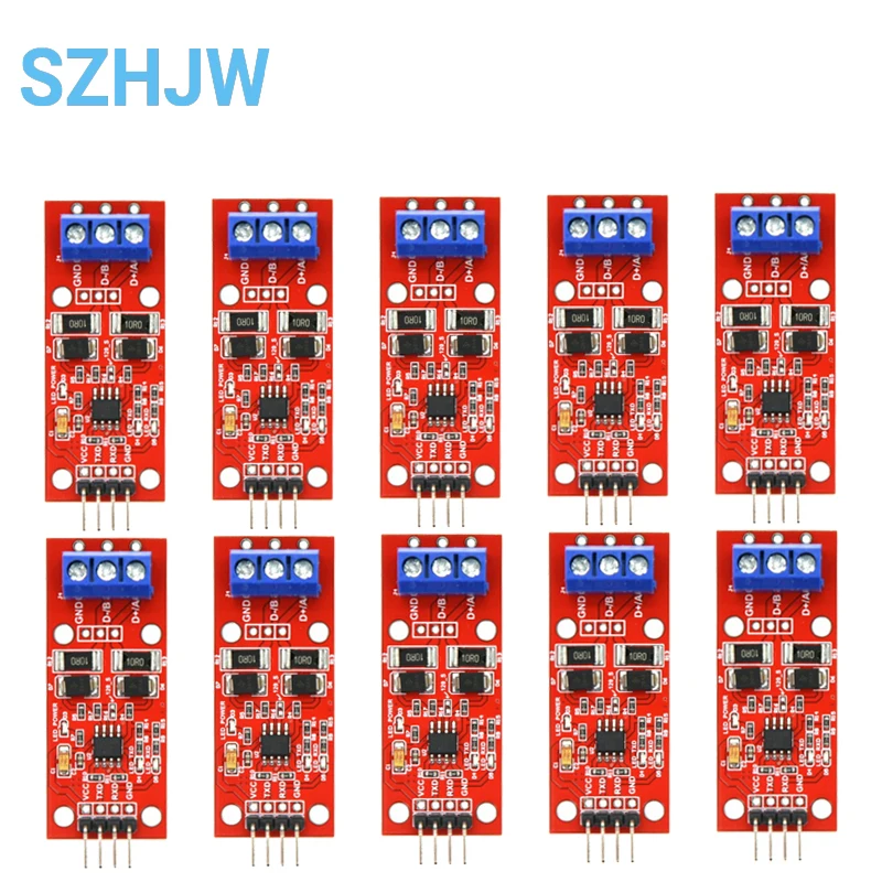 1-10pcs MAX3485 MAX13487 TTL to RS485 Module 485 Converter UA