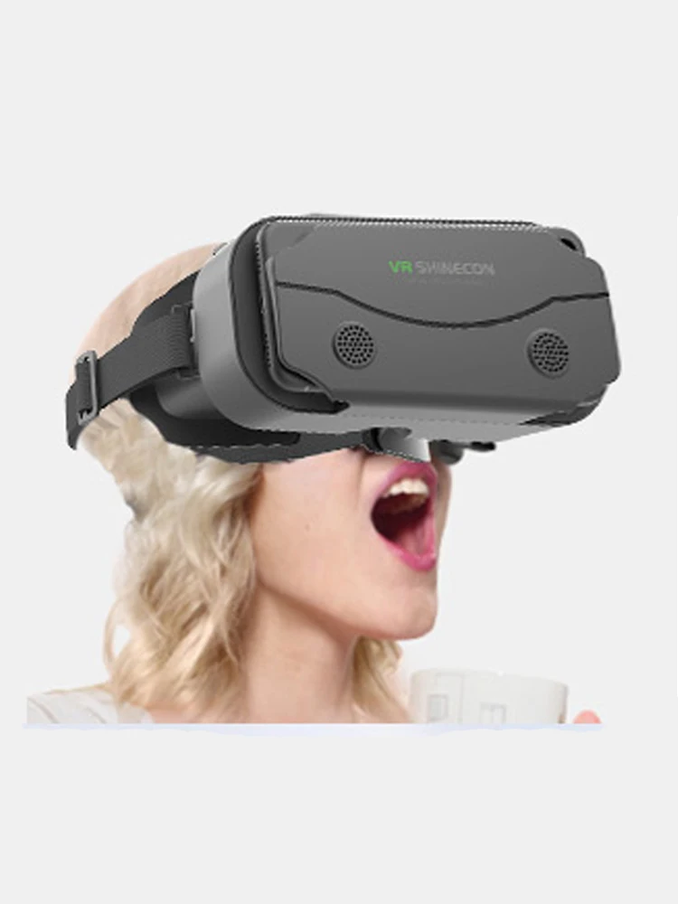 Okulary VR 3D Viar Telefon Wirtualna Rzeczywistość Zestaw Słuchawkowy Hełm Urządzenia Inteligentne Soczewki Gogle Do Smartfonów Telefon Komórkowy Zestaw Do Gier Mobilnych — 2
