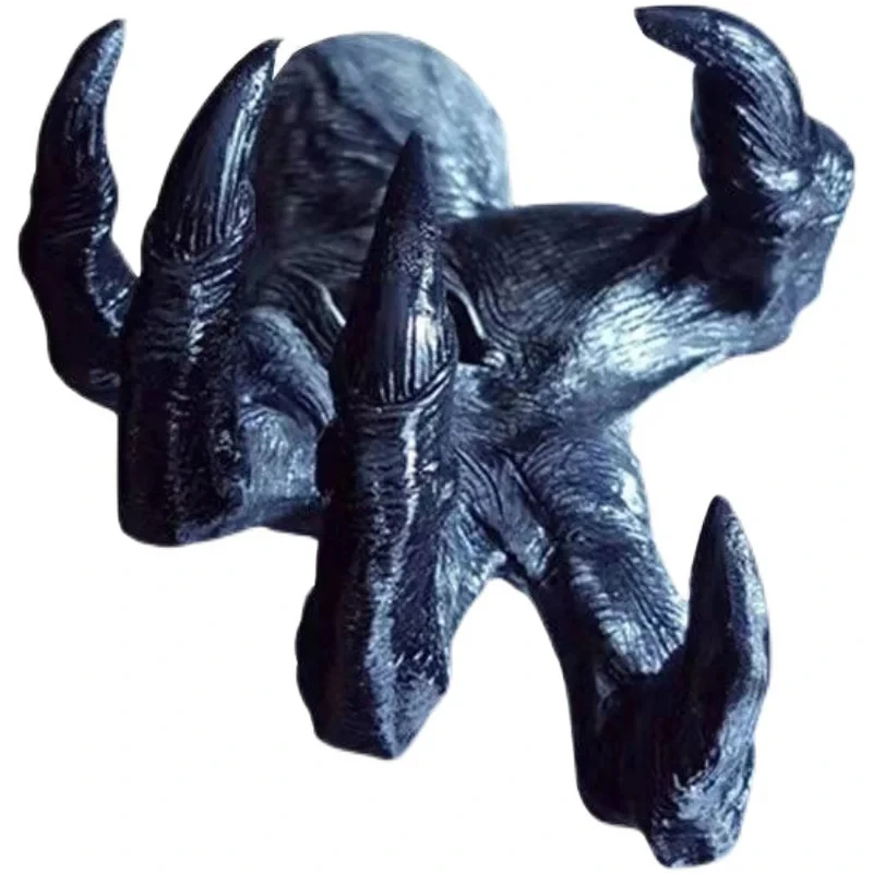 Nordic Gothic Statue Demon's Hand and Claw Sculpture Resin Crafts Pendant Wall Arm Decoration