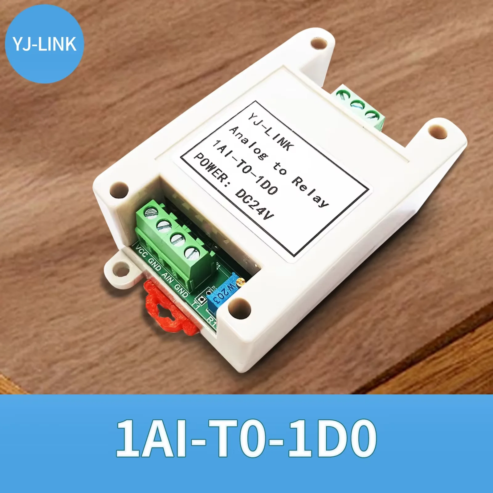 Analog Signal Trigger Relay Output Adjustable 0-20mA/4-20mA Current 0-10V Voltage Control Relay Module