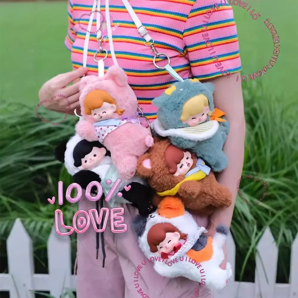 Creativity Toy Ornament Fluffy Dreamer Plush Blind Box Anime Figure Birthday Gift Trendy Dolls Shoulder Bag Surprise Toys