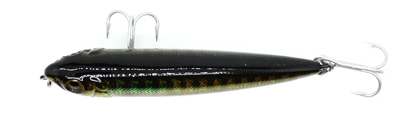 Topwater Walking The Dog 60 mm 3,4 g 105 mm 15,6 g harter Köder schwimmender Bleistiftstab Angelköder Bassoberfläche Schwimmer Wasser VMC Haken – Detail 12
