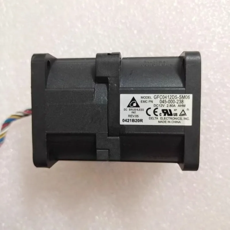 

Новый вентилятор-кулер для Delta GFC0412DS SM06 4056 12 В 2,8 А, серверный вентилятор с высоким воздушным потоком 40*40*56 мм