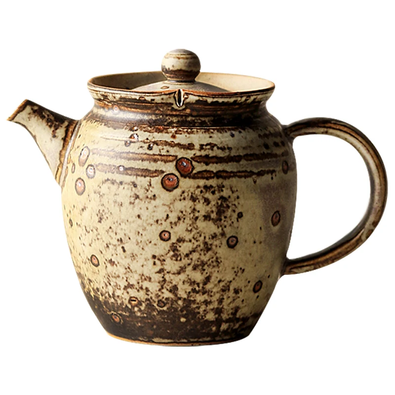 

Глиняный Чайник, ручной горшок с фильтром, маленький чайник, одинарный чайник, домашний чайник