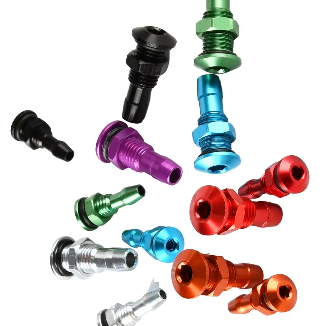 1pc RC Boat M6/M8 Aluminum Nozzle For Electric Boat Methanol Gas oline Boat 26CC