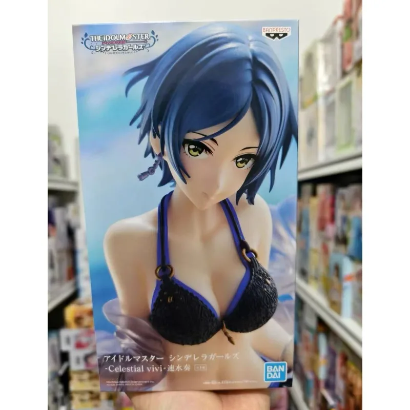 

In Stock Original BANPRESTO THE IDOLM@STER Cinderella Girls Celestial Vivi Hayami Kanade 20cm PVC Anime Figure Toy Gift Ornament