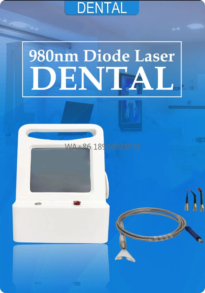 

Самый продаваемый высококачественный надежный стоматологический полупроводниковый диодный инструмент 980 нм 650 нм 20 Вт 6-в-1 для ухода за зубами