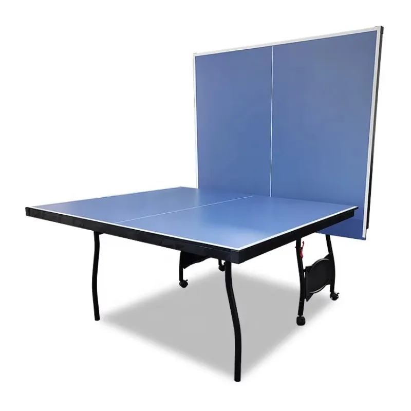 New Arrival Portable Stable Table Tennis Table with Universal Wheel, Backyard Stadium Teenager Train Pingpong Table