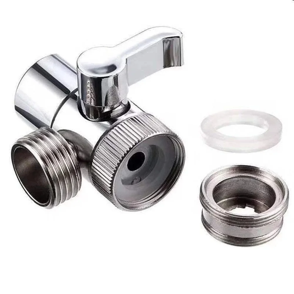 2 Mode Switch Faucet Adapter Kitchen Sink Splitter Diverter Valve Water Tap Connector for Toilet Bidet Shower Kichen Accessories