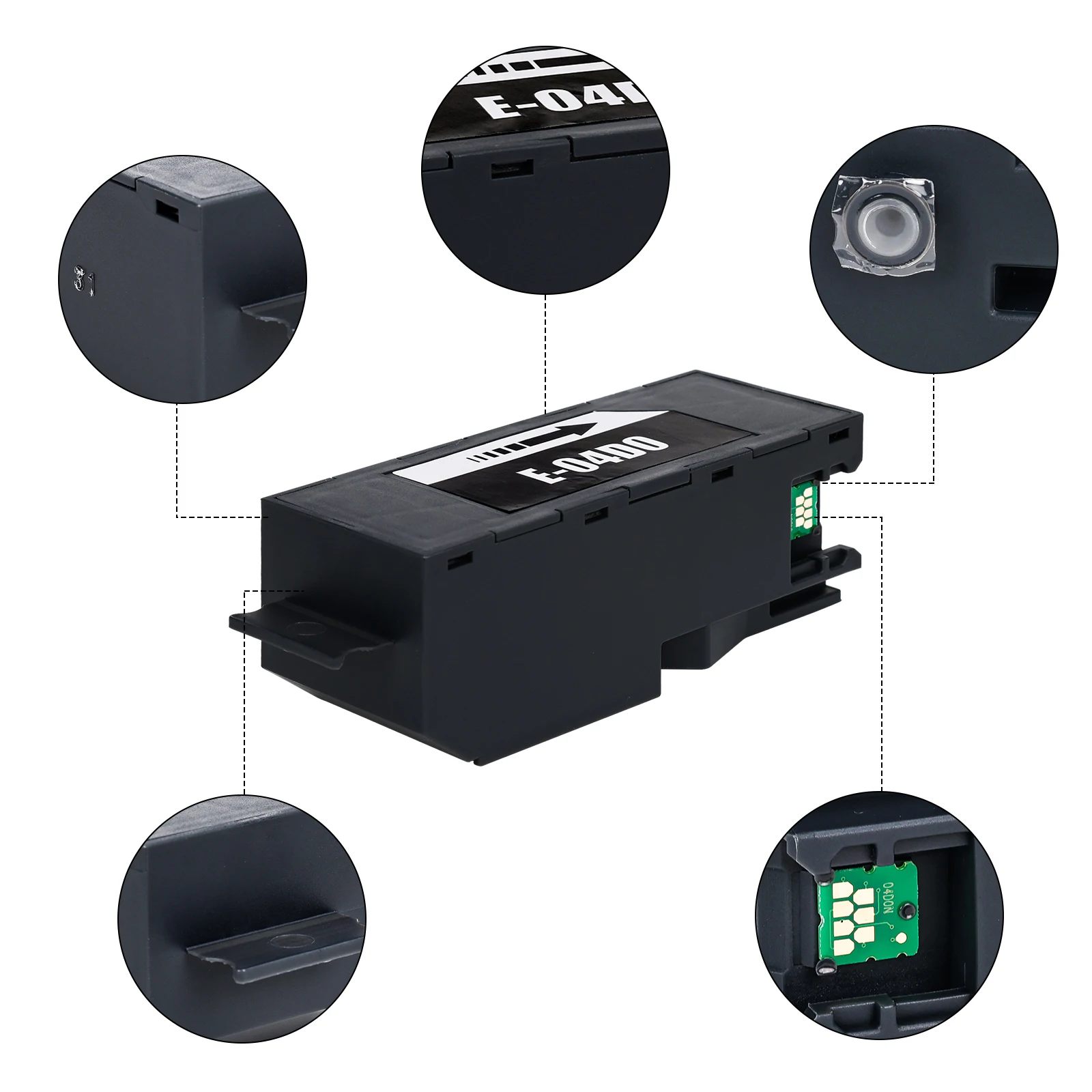 Winnerjet E-T04D0 Maintenance Box For Epson kET-7700 ET-7750  ET-L7188 ET-L7160 ET-L7180 ET-L7880 EW-M770T EW-M770TW printer