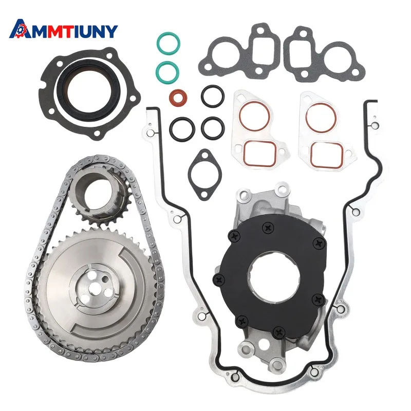 

Timing Chain M295 Oil Pump Gasket kit 12556582 12586665 For Chevrolet 4.8L 5.3L 6.0L LS1 LS2 LS Avalanche Silverado Express 1500