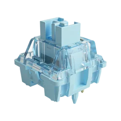 New Akko V3 Pro with MX Mechanical Keyboard (45 Pcs) Cream Blue Switch 5 Pin 45gf Tactile Switch with Dustproof Stem Key Caps