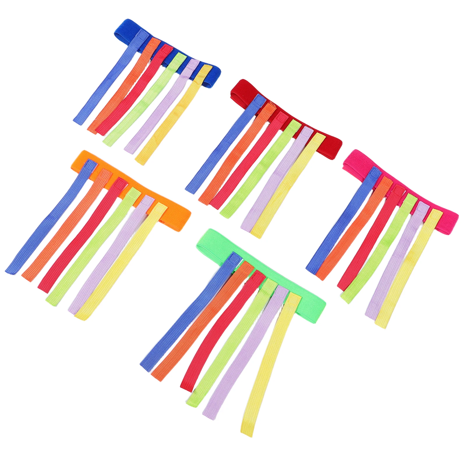 5-delig staarttrekkend speelgoed Speelgoed Kinderen Buitensporten Peuter Zintuiglijke vangen Doek Integratie Grabber Kindgereedschap