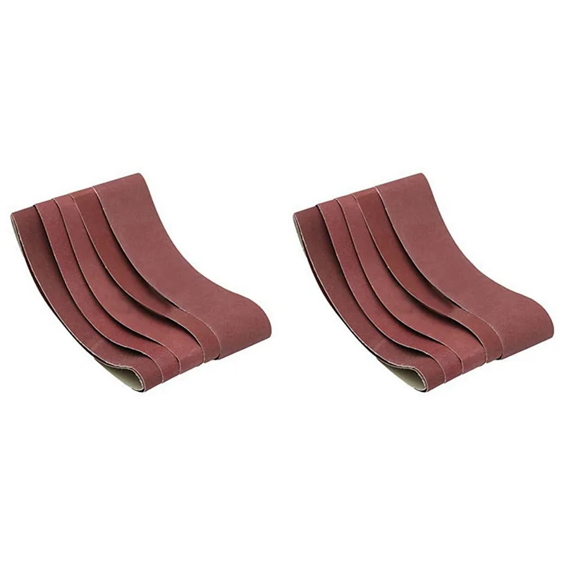 

Y42A-10 Pieces 100 X 915Mm Sanding Belt 4 Inch X 36 Inch Sanding Screen Abrasive Band With 60 120 180 240 320 Girt