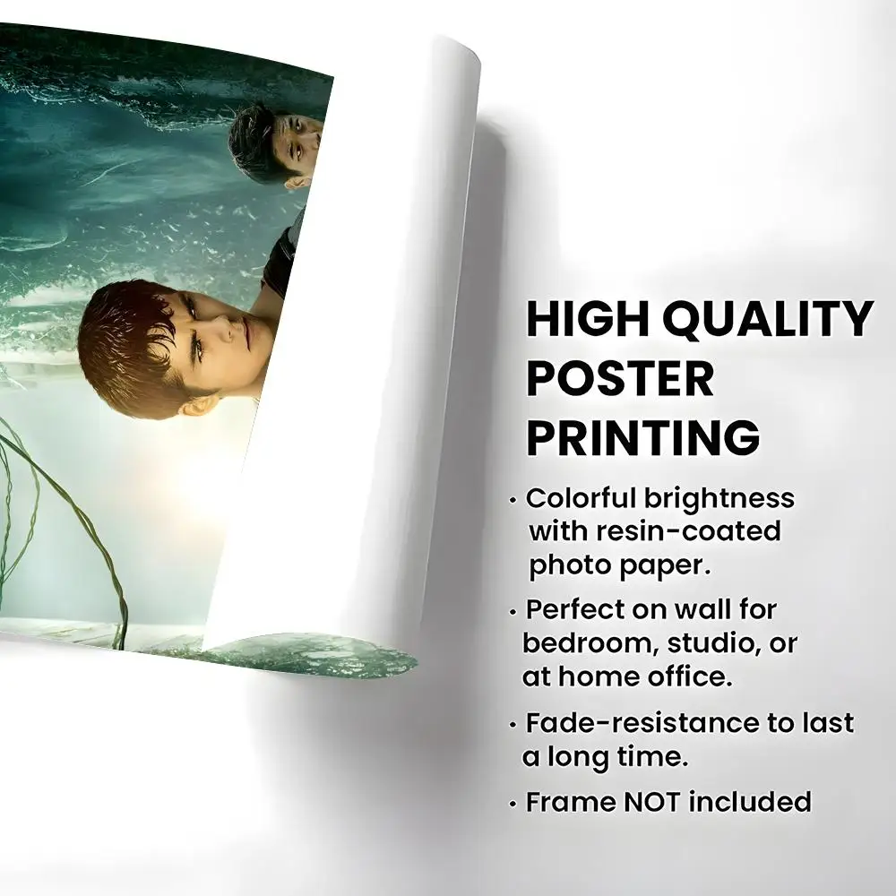 Movie The Maze Runner: The Death Cure Poster Self-adhesive Art Waterproof Paper Sticker Coffee House Bar Room Wall Decor