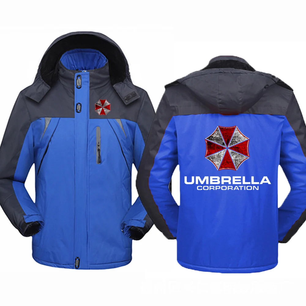 2023 Men Umbrella Corporation Winter Hooded  Male  Outwears Windbreaker Windproof Comfrtable Jacket Fashion Clothing Coat Tops