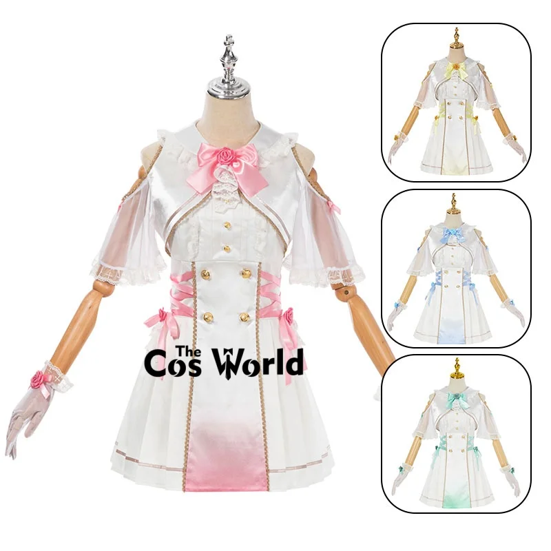 

Love Live Nijigasaki 5th Eternal Moment/Eien no Isshun Uehara Ayumu Nakasu Kasumi Osaka Shizuku Outfits Anime Cosplay Costumes