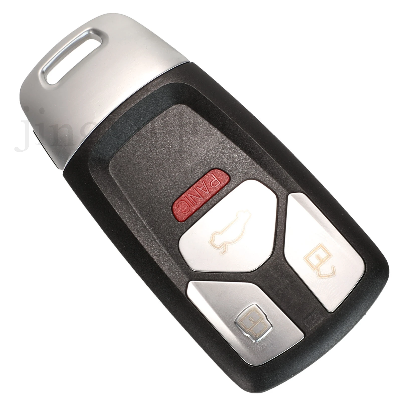 jingyuqin Upgrade Remote Car Key Shell For Audi Q7 SQ7 A4L A5 S5 2017- UP TT 2016- 3/4Buttons Key Cover Fob Case