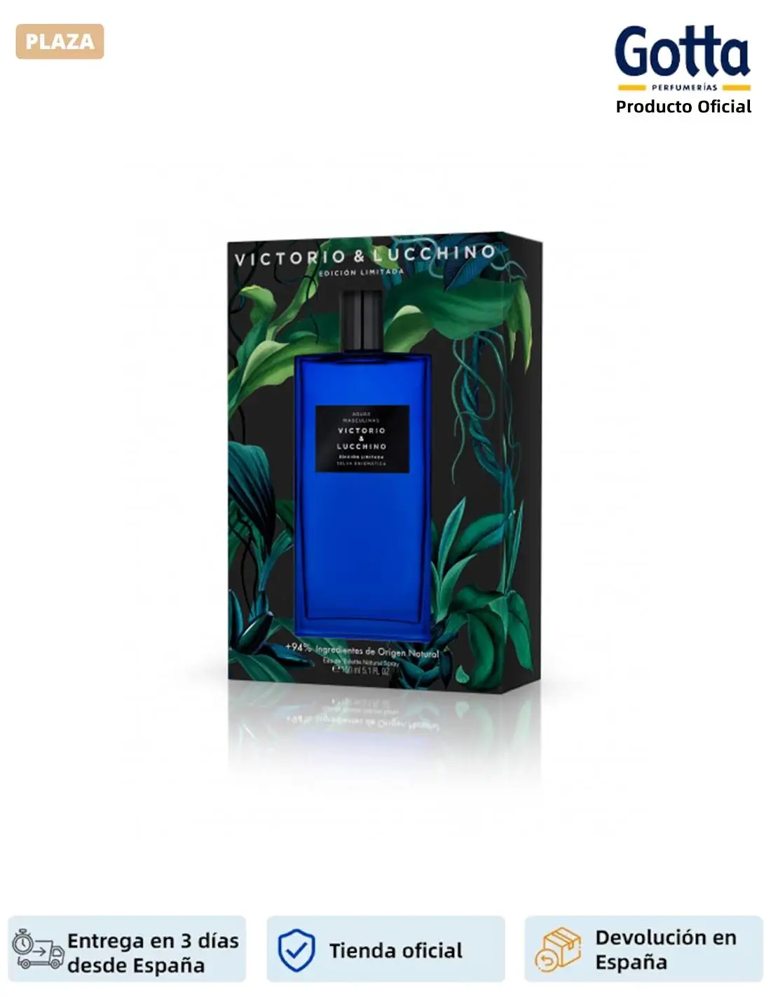 VICTORIO & LUCCHINO-intense water enigmatic jungle. Limited edition-150 ML-beauty and health, Perfumes and deodorants, colognes-V & L presents the new limited edition collection of male fragrances.