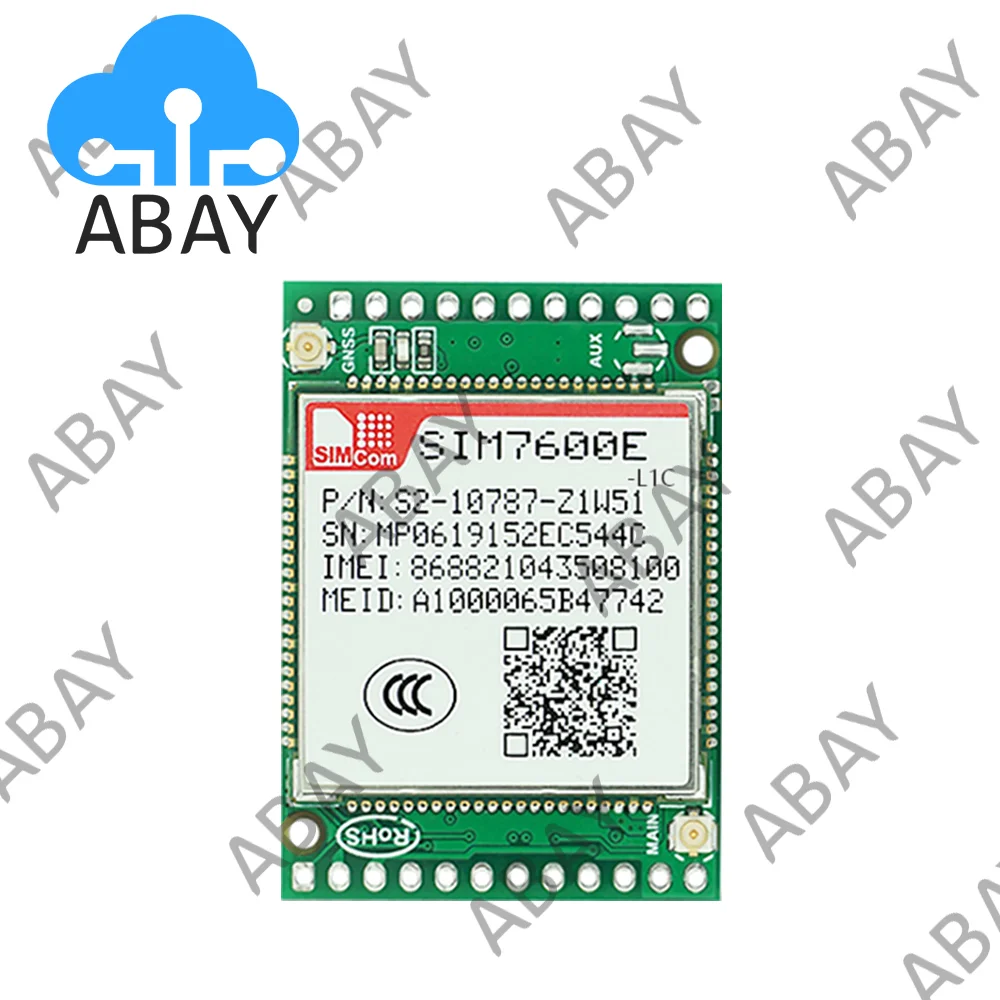 

SIMCOM SIM7600E-L1C Development Board Full Netcom Module GPS 4G Module LTE Breakout Board GNSS GPS BeiDou GLONASS