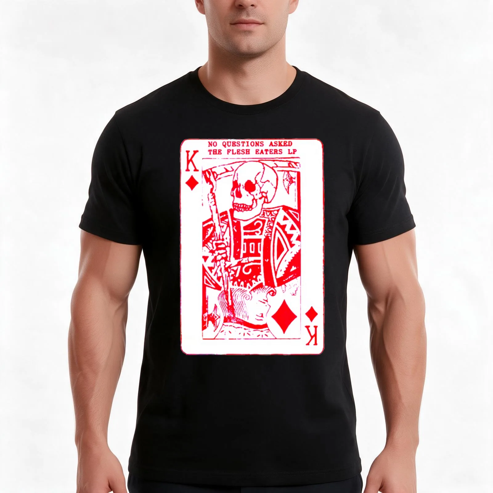 No Question Asked T-Shirt Summer Casual Cotton Tee Oversized Streetwear Tops Vintage Graphic Print Loose Fit Short Sleeve