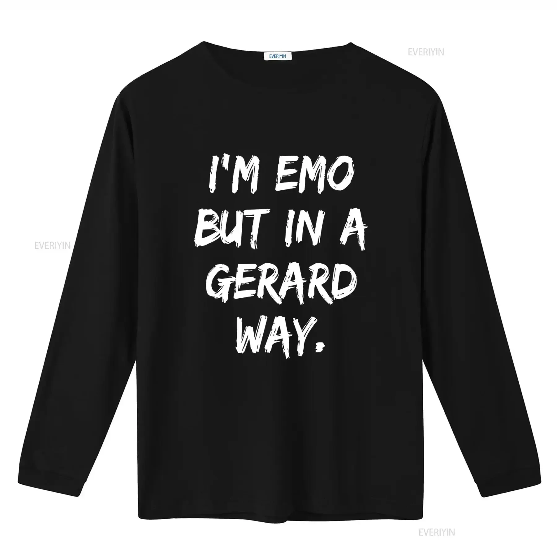 Stylish I'm Emo but in a Gerard Way T shirt for Fashion Forward Individuals vintage Washed Slightly graphic