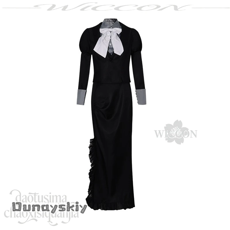 

Костюм для косплея Yorr Forgerr из аниме-сериала FAMILY, 3 сезон, длинное черное облегающее платье Dream ZS@ в стиле гот-лолита, парик, на Рождество и Хэллоуин