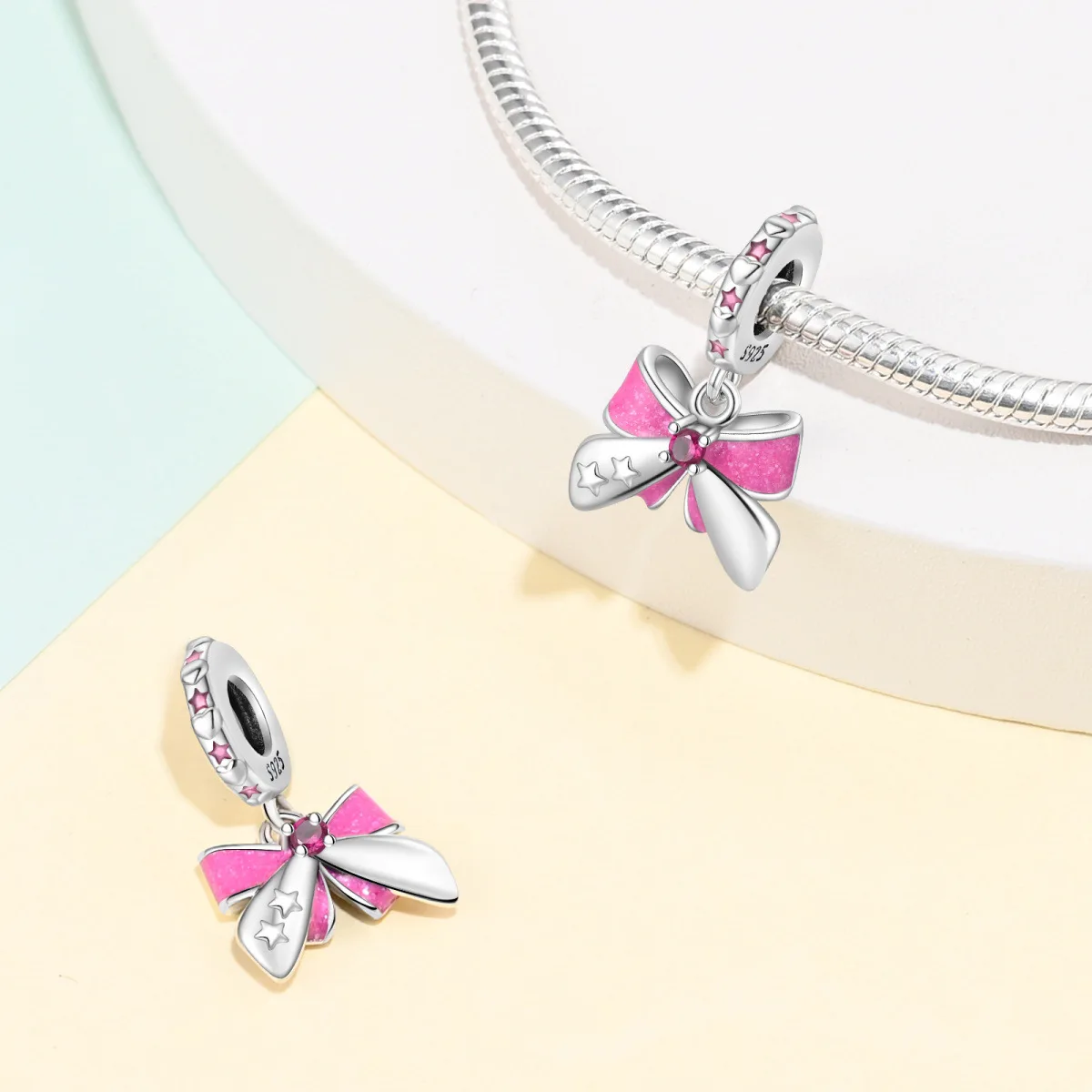 Original Charms Silver Plated Beads for DIY Bracelet Making