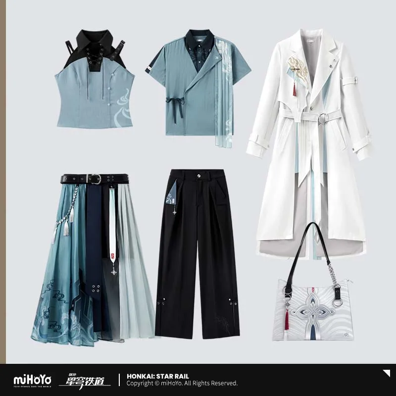 

Sunsyea Honkai Star Rail Official Merch miHoYo Original Feixiao Theme Series Impression Clothes