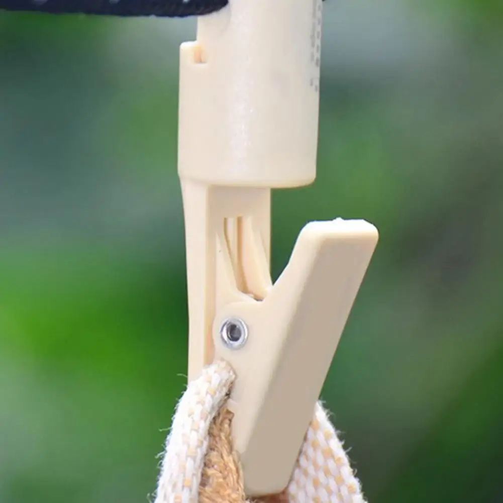 1/5Pcs Outdoor Clothesline Positioning Clip Underwear Socks Laundry Clothes Peg Clothespin Mini Camping Windproof Clip