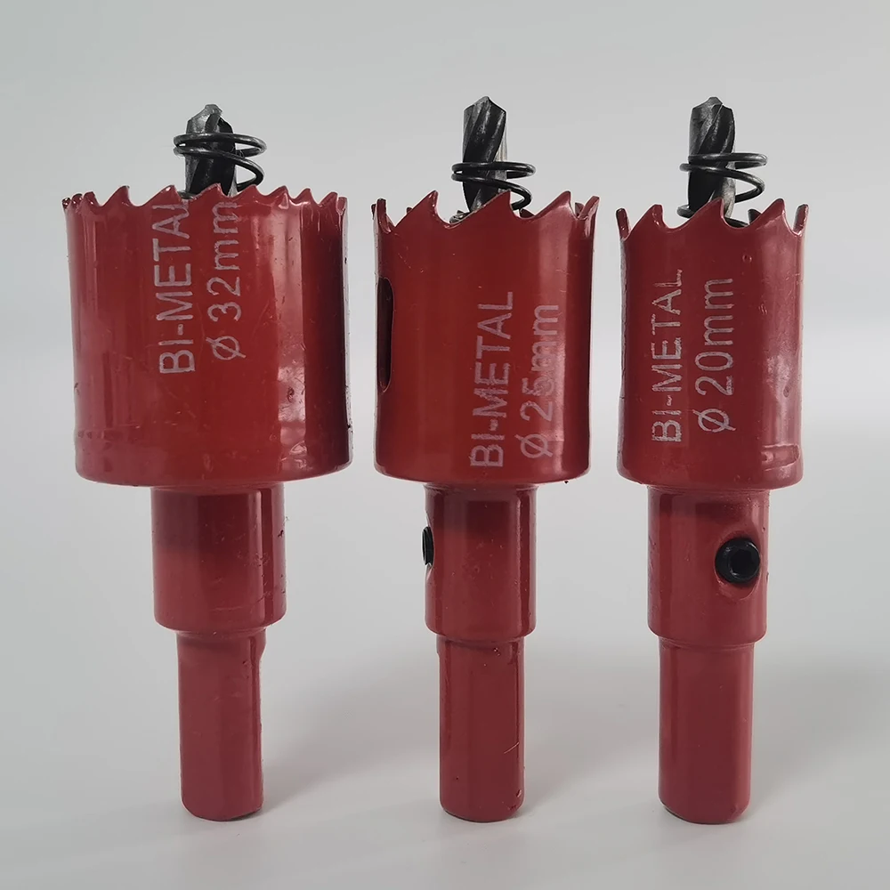 Hole Saws Drilling for Wood Plastic PVC Thin Sheet Aluminum Alloy 32mm 25mm 20mm DIY Woodworking Forester Bit Metal Cutting - view 2