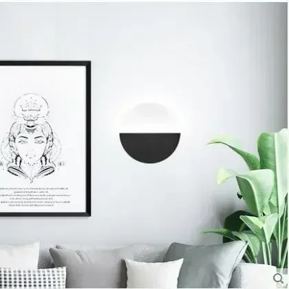 

Creative acrylic bedroom bedside wall lamp creative concise modern corridor porch wall lamp