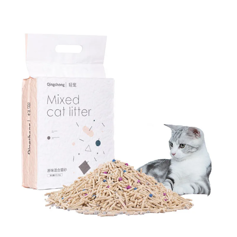 

STLF Advanced Factory Hot Clumping Cat Sand Strong Agglomeration and Deodorization Ball Shape Deodorizer Beads Bentonite Tofu Ca