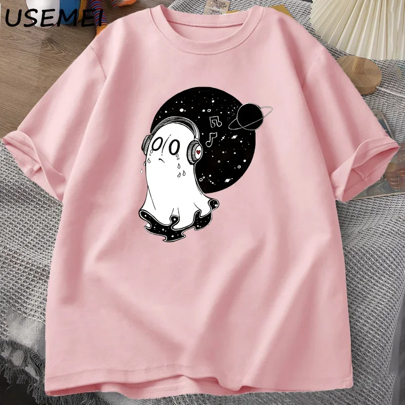 Napstablook Undertale T-shirt Men Women Cotton Short Sleeve Tshirt Summer Harajuku Men Clothing O Neck Top Oversized Streetwear