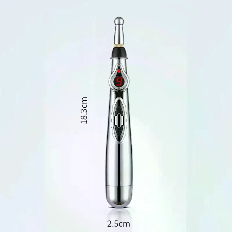 Electronic Acupuncture Massage Pen Acupuncture Point Pen Acupuncture Point Pen Meridian Therapy Pain Relief Energy Massage Tool