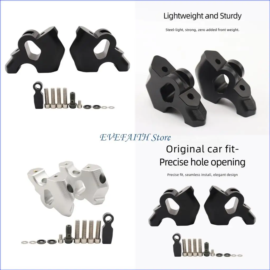124B Aluminum Motorcycle Risers Set for Cockpit Position Layout