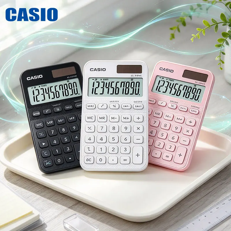 Casio SL-310YC/MS-20YC/DJ-120D/MX-120B Company financial statements statistics desktop computer 12-bit high precision display