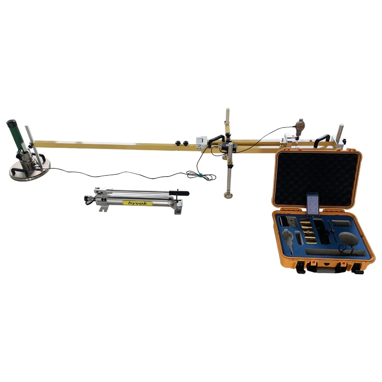 Static Plate Load test in Soil Testing