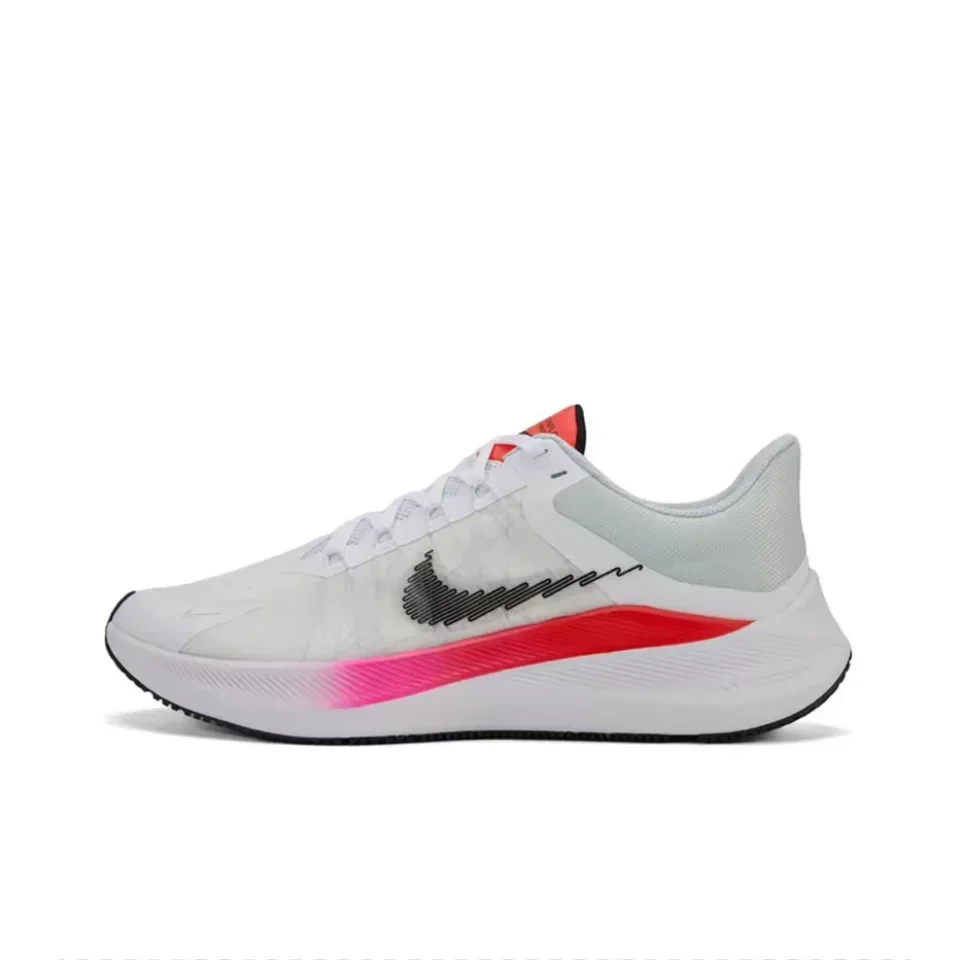 Nike Air Winflo 8 'Rawdacious' CW3419-100 Shock-absorbing and Anti-slip Low-top Air Cushion Casual Running Shoes for Men