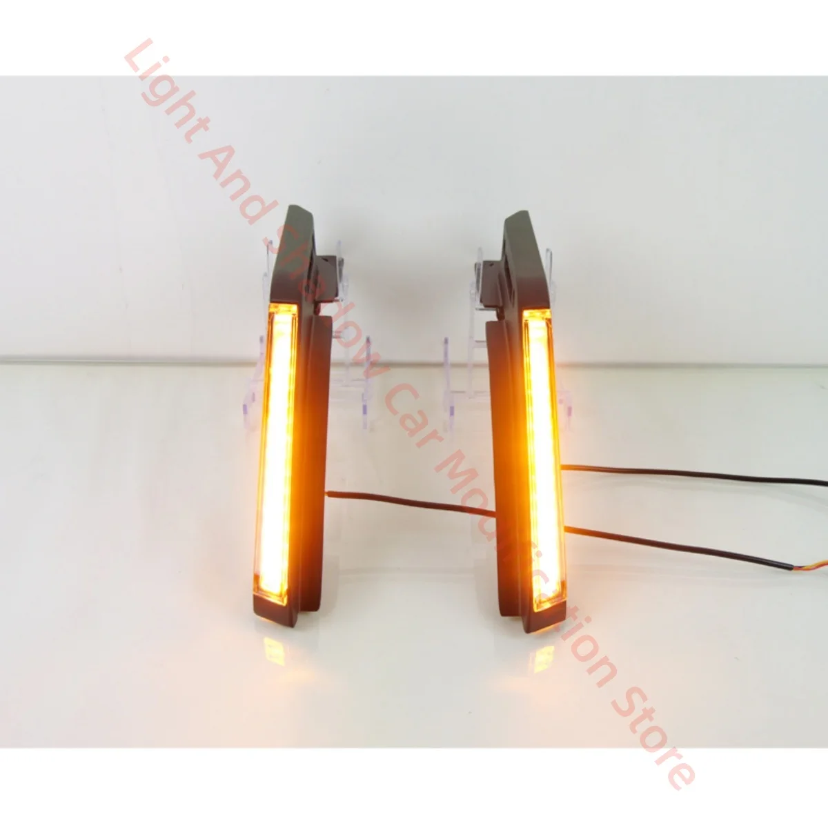 For Ford Bronco 2021-2024 Machine cover light Handle light Modification Rear indicator light Turn Rear column lamp Auto parts