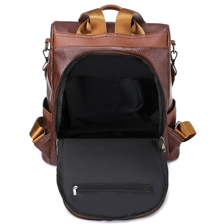 Modischer Damenrucksack, Schultertasche, multifunktionale Reisetasche, Handtasche, geeignet für verschiedene Szenarien – Detail 8