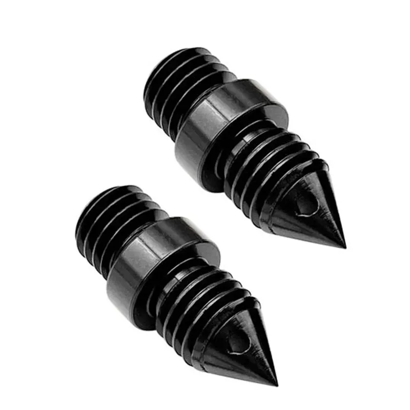 2PCS Black Plumb Bob Hook For Leica 102 Prism Survey Pole Adaptor 5/8x11 Thread Mini Prism Adopter Survey Point Aluminum