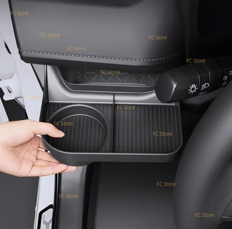 Für Toyota RAV4 XA50 2019-2025: Silikon-Organizer für die linke Hauptseitentürgriff-Aufbewahrungsbox – Schlüssel- und Handy-Organizer für das Interieur – Autozubehör zur Innenraumaufwertung – Detail 3